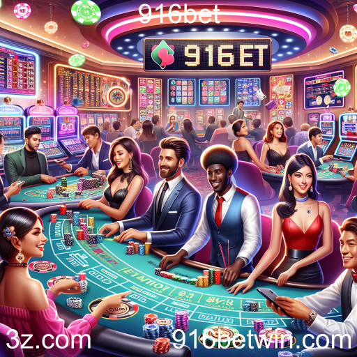 Experiência Imersiva nos Jogos Ao Vivo da 916bet